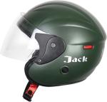 Noax Green Half Face Size Motorbike Helmet Pvc Size M