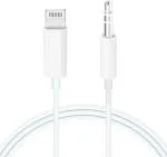 Astound Lightning To 3.5 Mm Headphone Jack Adapter Aux Cable