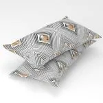 Gharsaaz Multicolor Printed Polycotton Pillow Covers Set of 2