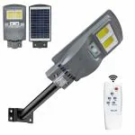 Epyz 30 Watt Grey Solar Street Lights with Remote, 208 LEDs, Motion Sensor Light [ Cold White ]