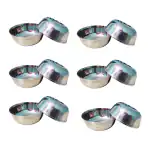 SHINI LIFESTYLE Heavy Gauge Mirror Polish 12 Pcs Bowl B3 Steel Bowl Steel katori /steel vati Set