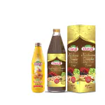 Jai Guruji Kesharia Thandai and Junior Badam Keshar Fruit Syrup Sharbat (750ml+200ml pack of 2)