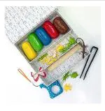 Dough Re'Mom Art & Craft Material II Insect Play Kit II Colour Clay Dough II 500gms of Dough, Taste-Safe II DIY Fun and Learning Gift for Kids