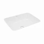 JAQUAR LAGUNA Series Under Counter WASH BASIN (White) | 600x450x170mm, Rectangle | Ceramic Basin/Sink for Bathroom, Living Room | NOT Table / Counter Top | LAS-WHT-91703