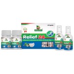 Divya Shri Relief 24 pain oil & Capsules for joint pain and Body pain 100ml Oil and 120 Caps