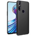 Shagya Vivo V15 Black Silicon Back Cover Case (Set Of 2)