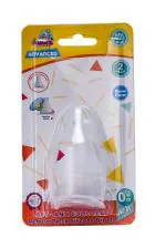 Adore ACT Anti Colic Teat Premium Matte Finish Of Narrow Neck Silicone Nipple - Pack of 2