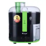 Rico Japanese Technology Electric Centrifugal Juicer for All Fruits and Vegetables 350 Watts (Black)