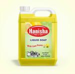 Hanisha Dishwash Liquid Fast Cleansing & Antimicrobial action for utensils Dish Cleaning Dish Cleaning Gel 5L