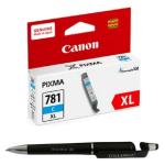 Canon CLI 781 XL Cyan Ink Cartridge with 3in1 Multi-Function Creative Mobile Phone Stand