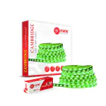 KWW Green Strip Light fr Room 5 Meter LED Profile Strip Light | 2835 SMD Chip | 60 LED/Mtr and Driver for Home Decoration | Cove Lighting | Ceiling | Diwali | Christmas | Round Surface | Indoor