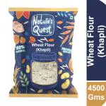 Nature's Quest Khapli Wheat Flour 4500 Gms| Khapli Wheat atta