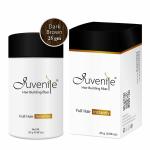 Juvenile Hair Fiber Bottles Dark Brown Hair Building Fiber For Men and Women 25gm