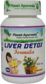Planet Ayurveda Liver Detox Formula Capsules, 60 Capsules