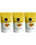 VEDICINE Pure And Natural Wild Kasturi Turmeric Powder for Face And Skin Care (100gmx3)
