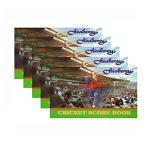 CRAFT WAFT Cricket Score Book (52 INNINGS, Pack of 5)