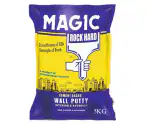 Magic Paints Rock Premium Wall Putty Powder Smooth Finish Interior & Exterior Walls Painting | Holes | Clay Art | Crack repair Filler | Art & Craft (5 KG Bag)