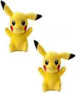 Kashish Trading Company Soft toy pikachu set of -2, (25-30) - 30 cm (Multicolor)