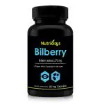 Nutriosys Bilberry Extract-275Mg, Proper Vision And Nutrition For The Eyes, 90 Veg Capsules