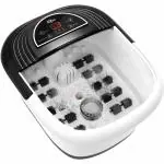 Dr Physio Electric Foot Spa Pedicure Massager Machine, Black