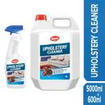 Senu Upholstery Cleaner 5000ml+600ml | Sofa Fabric Carpet & Car Seat Spray | Removes Stubborn Stains & Odour | Sofa Couch Office Chairs Mattresses| Car Interiors Seat Dashboard PU Leather Plastic & Laminate
