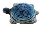Bitona Blue Earthenware Piece Feng Shui Floating Figures
