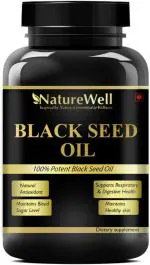 Naturewell Black Seed Oil, Extra Virgin Cold Pressed 500 Mg, 60 Capsules