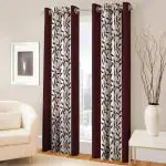 JARS Collections Set of 2 Polyester Window Curtains(4x6 ft)