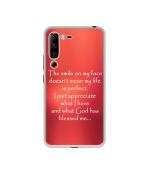 Casotec Quotes On Life DesignPrinted Silicon Soft TPU Back Case Cover for Lenovo Z6 Pro