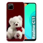 Fashionury Basic Case for Realme C11 (Silicone_Multi-Coloured)