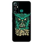 instyler INFINIX HOT 11 PRINTED MOBILE SKIN STICKER DECAL LAMINATION (PERFECT FIT/ONLY BACK/MATTE FINISH)