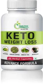 Prirupam KETO WEIGHT LOSS ADVANCE FORMULA CAPSULES-60 (Pack of 1)