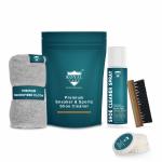 ROYAL CARE PROFESSIONAL SUPER ADVANCE SPRAY CLEANER KIT for Shoe |SPRAY CLEANER 200 ML + 1 BRUSH + SHINE SPONGE + MICROFIBER CLOTH | Works on Leather, Whites, Nubuck, Golf Shoes, Basketball Shoes, Boots, Sandals