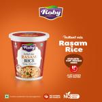 Roby Rasam Rice Instant Food -Tasty and Healthy Rasam Rice - Protein rich Rasam Rice - Ready to Eat - 70 gm(Pack of 6 )