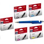 CANON CLI 751 B/C/Y/M/GY Ink Cartridge (SET OF 5) with 3in1 Multi-Function Creative Mobile Phone Stand