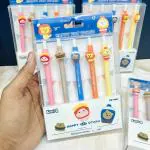 Radhya Accessories 5 Pc Beautiful Cartoon Cute Design Fancy Fine 0.5mm Kawaii Gel Pens for Office Stationery School Supplies Birthday Party Return Gift Kawaii Stationery Animal Gel pens