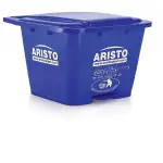 ARISTO Plastic Step-On Pedal Garbage Waste Dustbin 45Ltr (Blue)