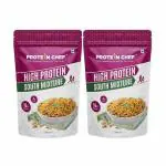 Protein Chef High Protein Snacks South Mixture Namkeen (180g X 2) | Healthy Snacks Items 16gm Max Protein per Serve| Kerala Mixture Sugar Free Snacks | Binge Healthy Snack for Kids, Adults & Seniors