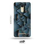 Tweakymod Printed Blocks Back Cover For Redmi Note 3