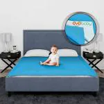 OYO BABY Double Bed Dry Sheet for Baby| 100% Waterproof Baby Bed Protector Sheet for Toddler Children 260X200 cm Firoza