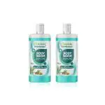 Etanol Disinfectant Body Wash with 100% Natural Ethyl Alcohol Neem, Aloevera, 500 ML Each Pack of 2