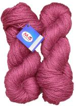 Simi Enterprise Cherry Wool Popeye Wool Hank Hand Knitting Wool, Art Craft Soft Fingering Crochet Hook Yarn, Needle Knitting Yarn Thread Dyed, 400 G