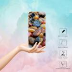 Snazzy Multicolor Silicon Shock Proof Back Cover for OPPO A58 4G, OPPO A58