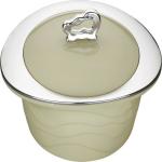 Trueware Zinna Plus Serving Casserole Set 750 ml - Off Whte, Inner Stainless Steel Casserole & lid Serve Casserole (750 ml) Serve Casserole (750 ml)