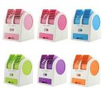 SS COLLECTION Mini Fan Air Cooler Mini USB Fragrance Desktop Dual Air Battery Operated air Conditioner Mini Water air Cooler Cooling Fan Blade Less Duel Blower with ice Chamber (Multicolor)