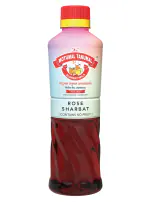 Rose Sharbat For Milk Or Water - 750 Ml (Pack Of 5) By Motumal Tanumal Sharbatwala