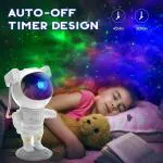 Meubels Night Lamp | Astronaut Galaxy Projector Night Light | with Remote Control Timer | 360 Adjustable Kids Astronaut Led Lamp | for Baby Adults Bedroom, Gaming Room, Home Party | Starry Night Projector | Silicone, Plastic (Pack of 1)