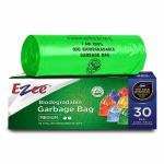 Ezee Green Plastic Bio-Degradable Garbage Bags 19 inch x 21 inch (Pack of 5)