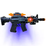 Kart In Box | Gun Toys For Kids | Guns For Boys | Ak 47S Gun | Ak 47S Toy Gun (Lightning & Music)