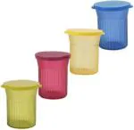 Tupperware Plastic Family Mate Round Mini Container 200ml